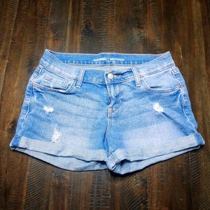 Like new distressed jean Shorts size 2.